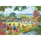 Picnic at the Bowling Green 1000 Piece Jigsaw Puzzle image number 2