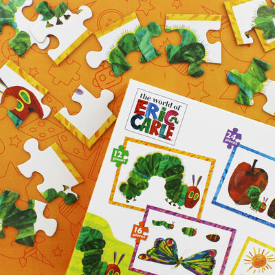 The Very Hungry Caterpillar 4 In 1 Puzzles image number 2
