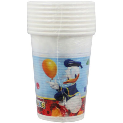 Mickey Mouse Plastic Cups - 8 Pack image number 1
