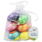 Glitter Eggs in Keepsake Bag - 6 Pack image number 1