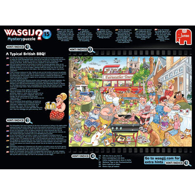 Wasgij Mystery 15 A Typical British BBQ 1000 Piece Jigsaw Puzzle image number 3