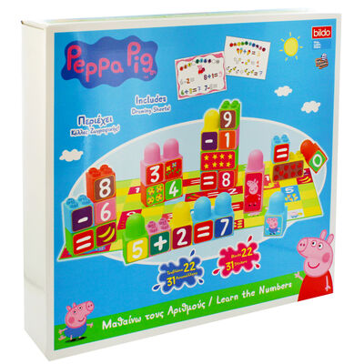 Peppa Pig Learn the Numbers Building Blocks image number 1