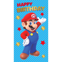 Super Mario Birthday Card