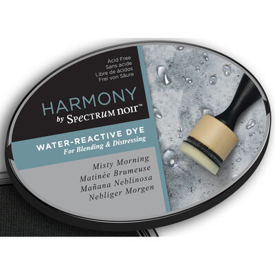 Harmony by Spectrum Noir Water Reactive Dye Inkpad - Misty Morning image number 3