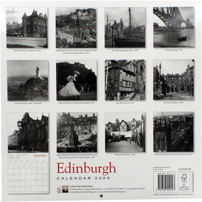 Edinburgh Heritage 2020 Wall Calendar image number 4