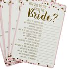 Bride Squad Know the Bride Game Cards: Pack of 12 image number 2