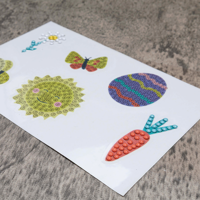 Make Your Own Diamond Art Spring Stickers image number 3
