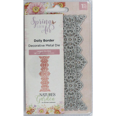Crafters Companion Spring is in the Air Metal Die - Doily Border image number 1