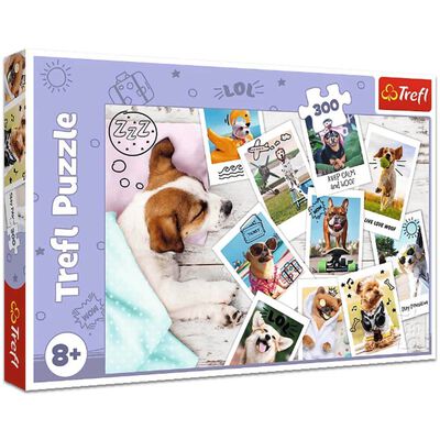 Doggie Holiday 300 Piece Jigsaw Puzzle image number 1