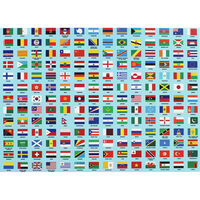 Flags of the World 300 Piece Jigsaw Puzzle