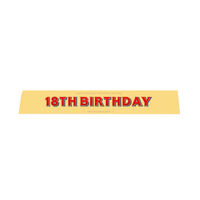 Toblerone Milk Chocolate 100g – Happy 18th