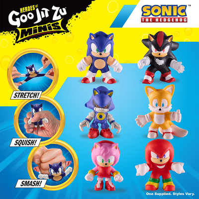 Heroes of Goo Jit Zu Sonic the Hedgehog Mini Figure: Assorted image number 2