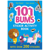 101 Bums Sticker Activity Book