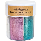 Confetti Glitter Shaker: Pack of 6 Colours image number 1