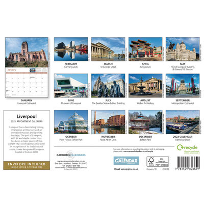 Liverpool A4 Calendar 2021 image number 3