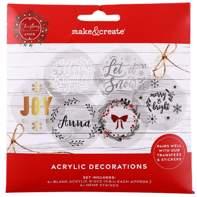 Make Your Own Acrylic Christmas Decorations image number 1