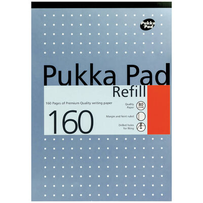 A4 Pukka Metallic Refill Pad: Blue image number 1