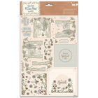 Tales from Willson Wood Forest Frame A4 Decoupage Pack image number 1
