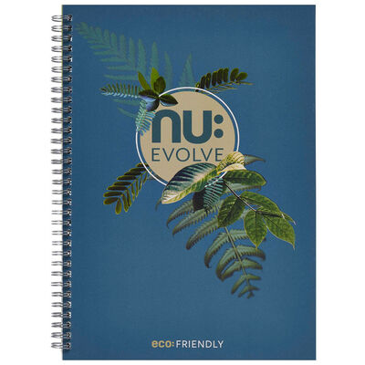 NU: Evolve A4 Wiro Teal Notebook image number 1