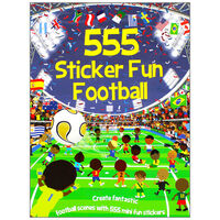 555 Sticker Fun: Football