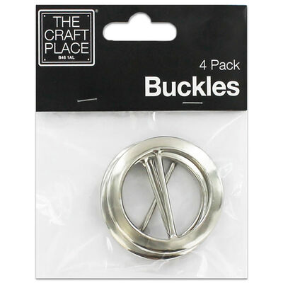 Large Metal Buckles: Pack of 4 image number 1