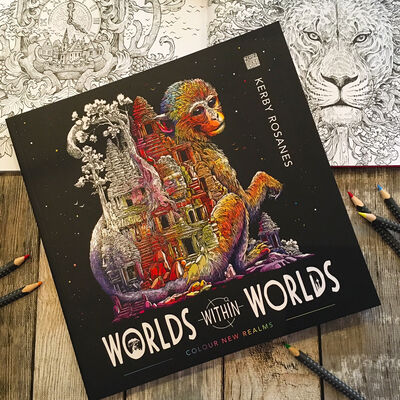Worlds Within Worlds Colouring Book image number 4