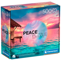 Peace Living the Present 500 Piece Jigsaw Puzzle