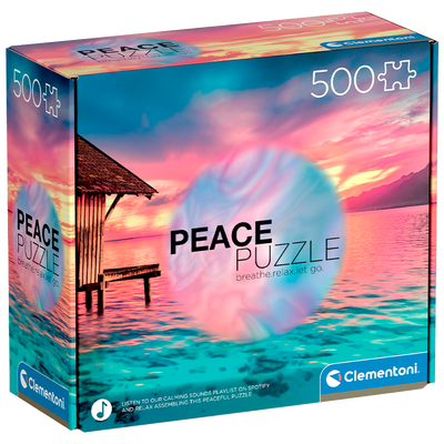 Peace Living the Present 500 Piece Jigsaw Puzzle image number 1