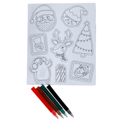 Colour Your Own Christmas Magnets Bundle image number 3