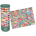 Flags of the World 1000 Piece Jigsaw Puzzle in Tin image number 2