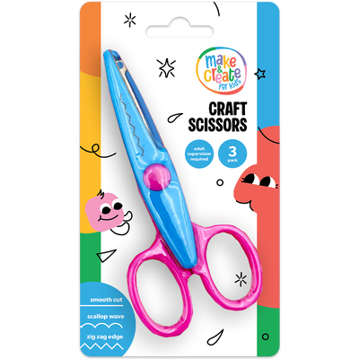 Craft Scissors Variety Set: Pack of 3 image number 1