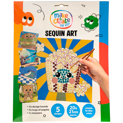 Make Your Own Sequin Art Kit image number 1