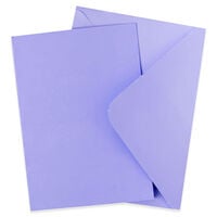 Sizzix Lavender A6 Card & Envelopes: Pack of 10