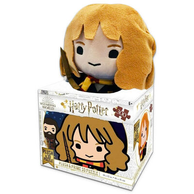 Harry Potter Hermione: Plush & Prime 3D 300 Piece Jigsaw Puzzle image number 1