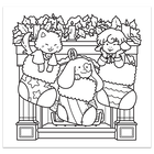 Cute & Cosy: Christmas Colouring Book image number 3