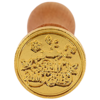 Merry Christmas Wax Stamp