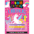 Neon Colouring: Unicorn image number 1