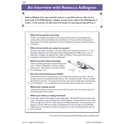 KS2 English Targeted Question Book: Year 3 Comprehension Book 1 image number 2