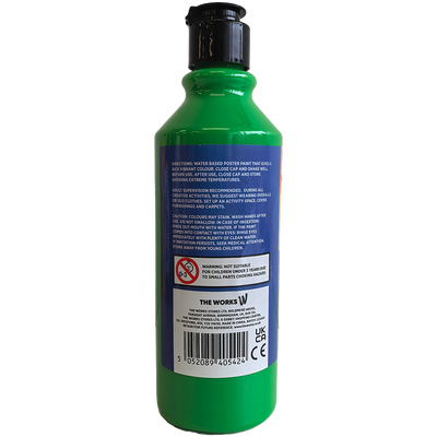 Ready Mixed Green Paint: 300ml image number 2