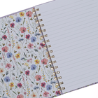 A5 Wiro Purple Wildflower Notebook image number 2