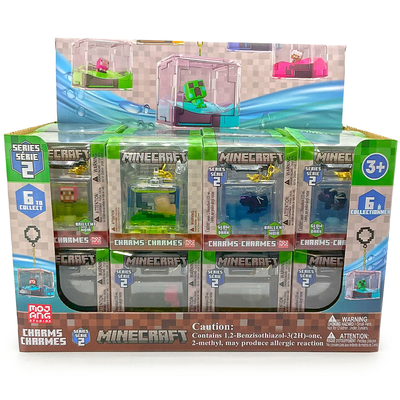 Minecraft Series 2 Charm Keyring: Assorted image number 7