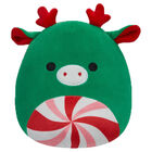 Zumir The Green Moose With Peppermint Swirl Squishmallows Plush image number 1
