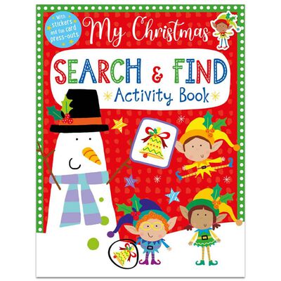 My Christmas: Search &amp; Find Activity Book By Make Believe Ideas | The Works