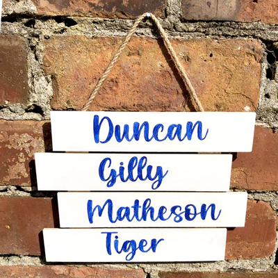 Wooden Hanging Sign image number 2