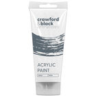 Crawford & Black White Acrylic Paint: 200ml image number 1