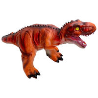19 Inch Orange Dinosaur Figure