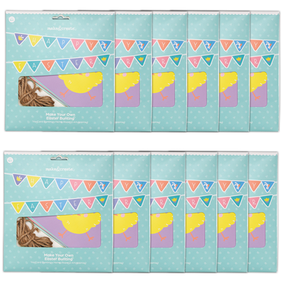 Make Your Own Easter Bunting Kit Bundle image number 1