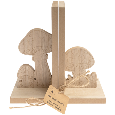 Mushrooms Book Ends: Pack of 2 image number 1