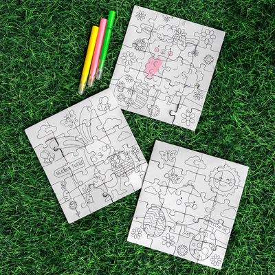 Colour Your Own Mini Easter Puzzle Bundle image number 2