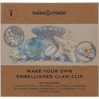 Make Your Own Embellished Claw Clip Kit